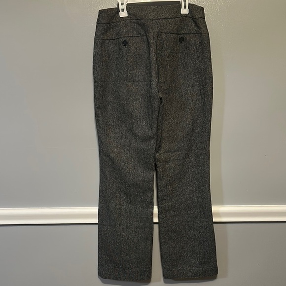 Dalia Collection Gray Dress Jumpsuit with Wool-Blend Fabric - Picture 3 of 8